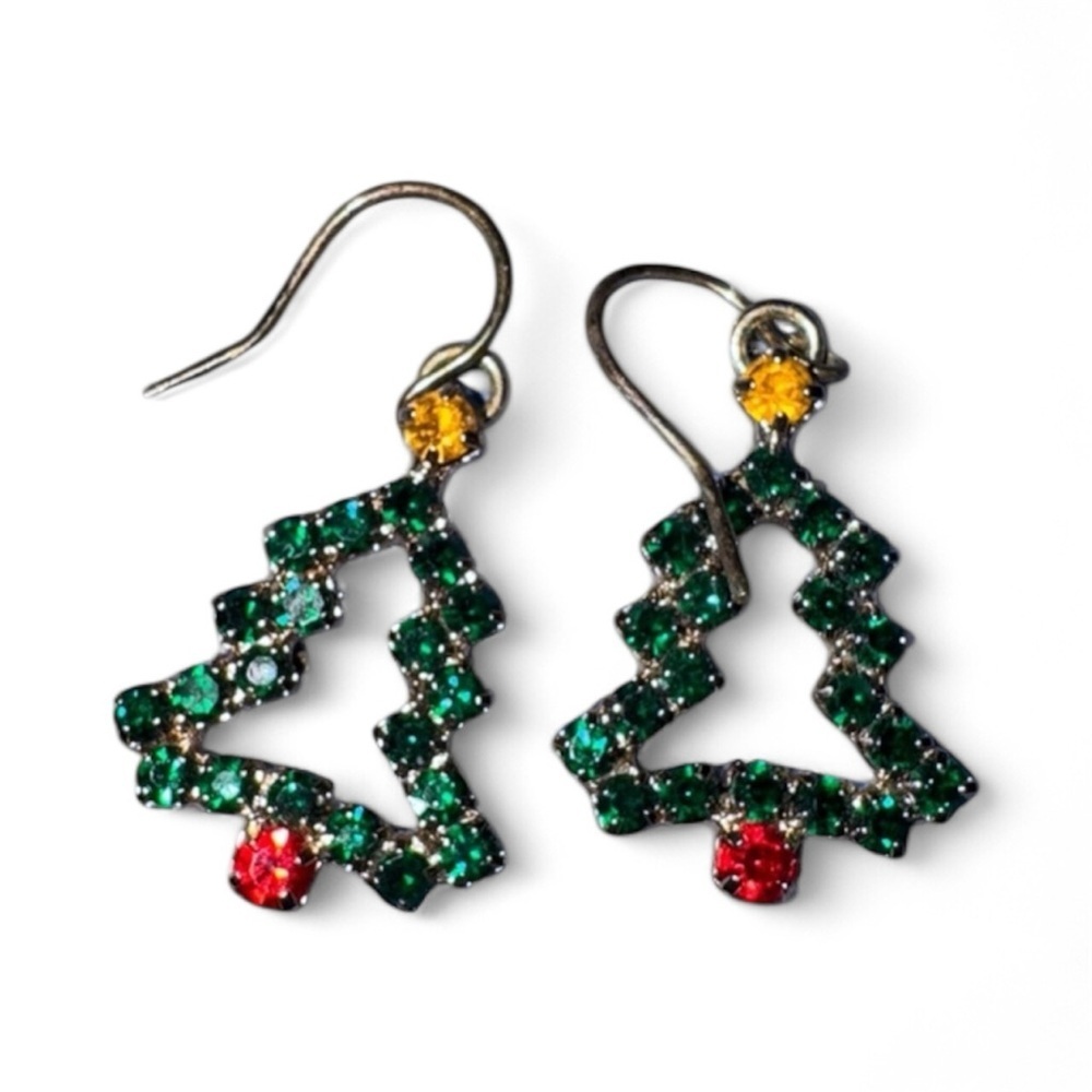 Christmas tree hanging earrings 🎄 - Picture 1 of 1